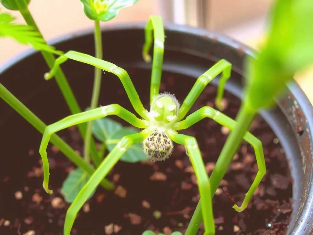 Spider Plant Division Wound Treatment: Anti-Infection Method with Wood Ash Disinfection(1)