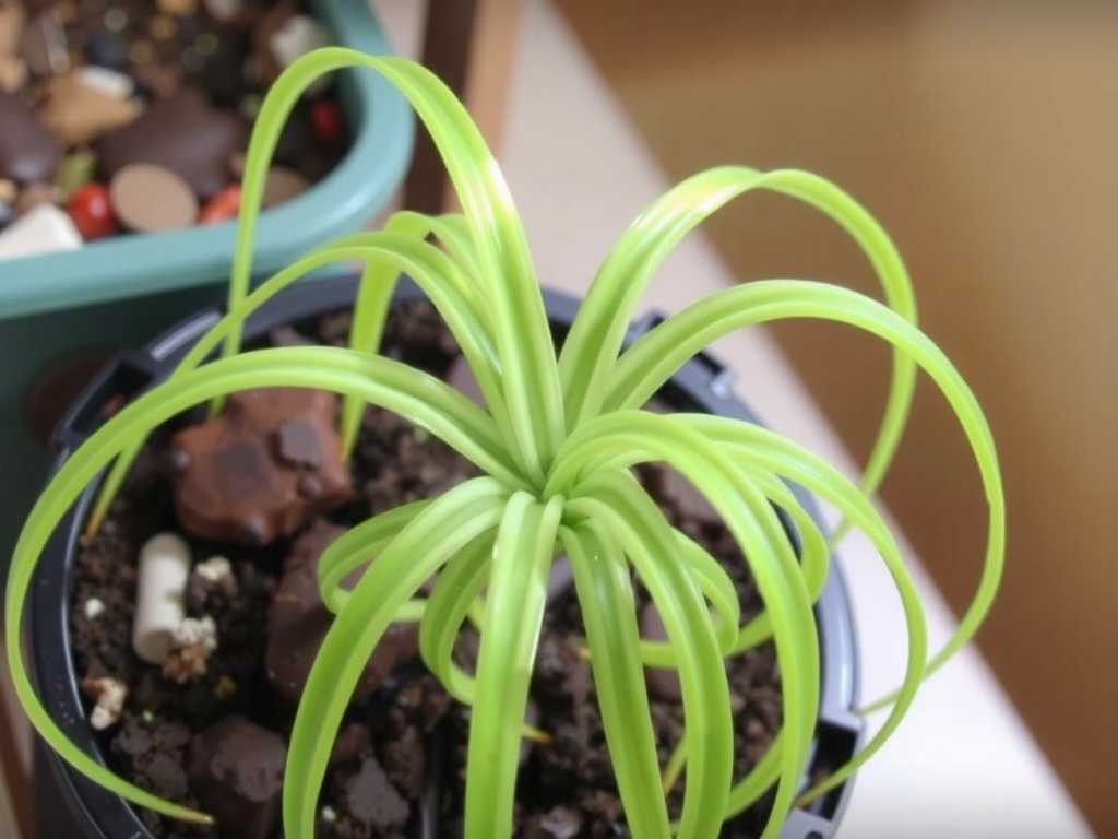 Spider Plant Multiple Propagation: Runner Utilization Method to Turn 1 Pot into 5