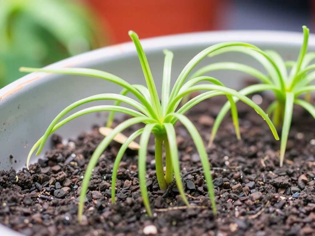 Spider Plant Propagation Soil Selection: Loose and Fertilizer-Free Seedling Soil Formula