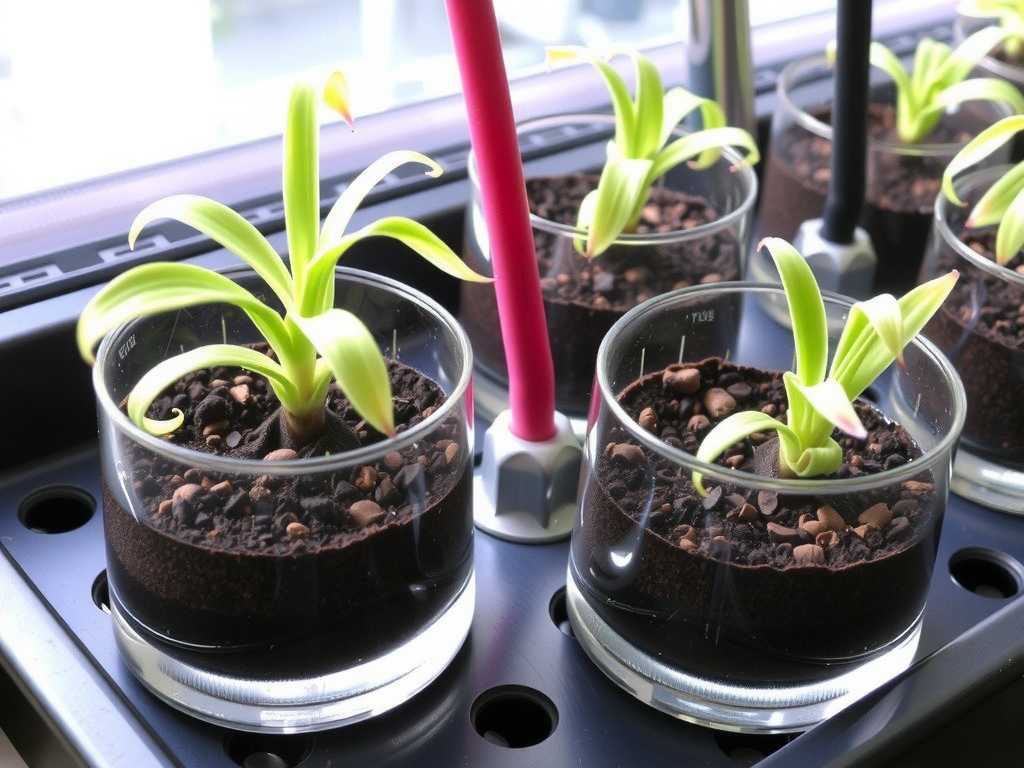 Spider Plant Hydroponic Propagation: Tips for Observing Root Growth in Transparent Containers