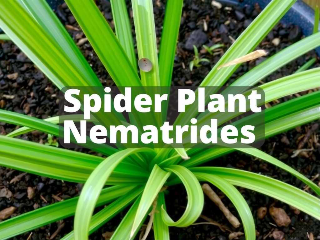 Spider Plant Root Nematodes: Safe Usage of Soil Insecticides