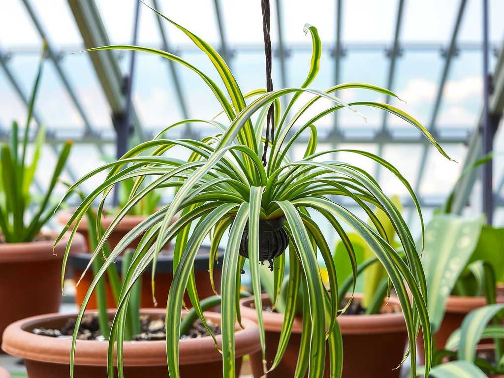 Spider Plant Wilts After Division: Shading and Low-Water Methods During Acclimatization Period