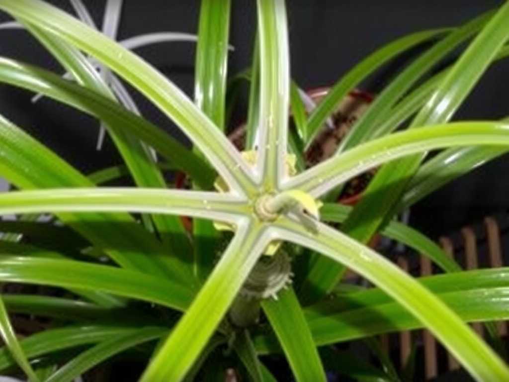 Spider Plant Leaves Are Pale: Grow Light Selection for Insufficient Light