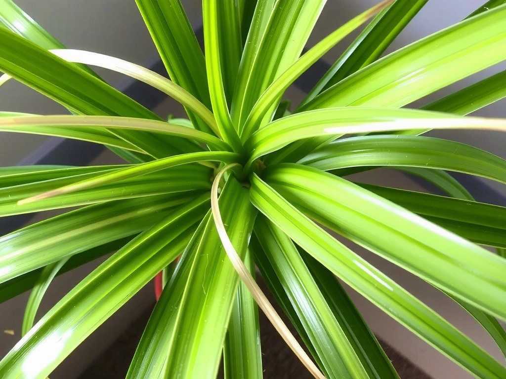Spider Plant Leaves Are Curled: Shading Treatment for Excessive Light Exposure(1)