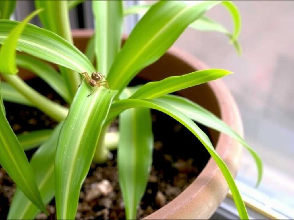 Spider Plant Spider Mite Infestation: Natural Control Method of Alcohol Wiping + Isolation