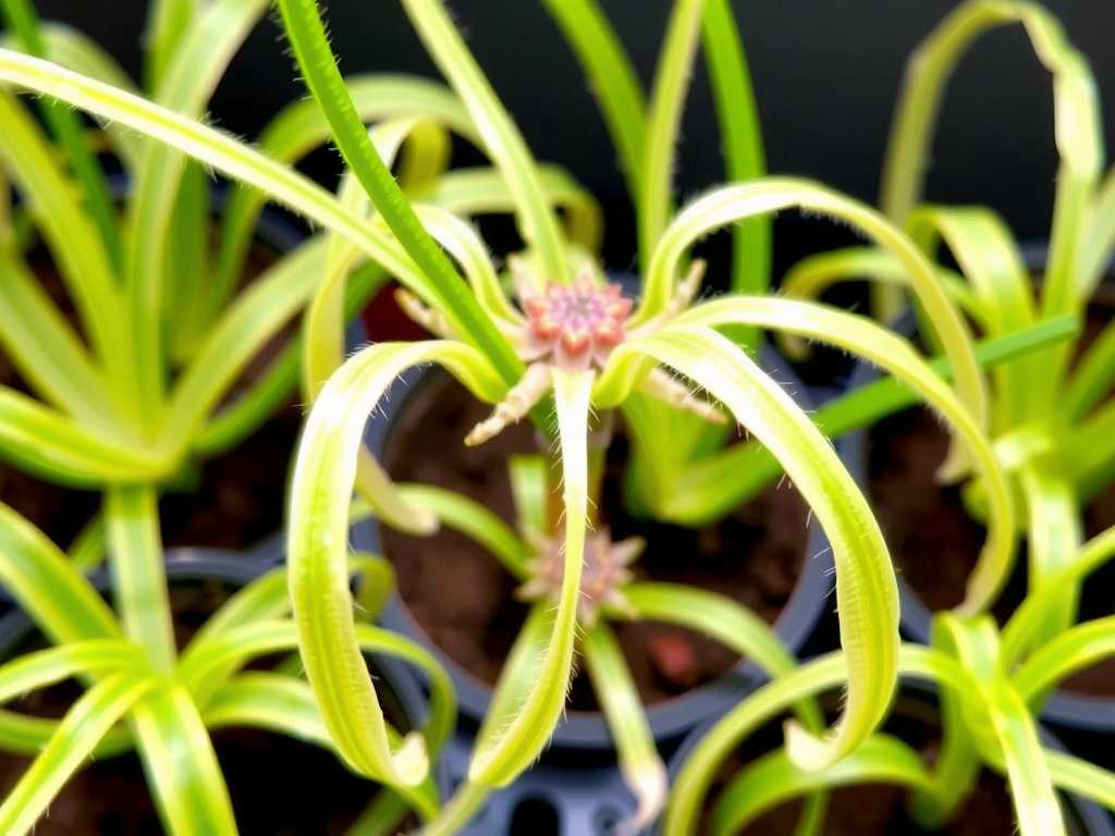 Care for Spider Plants After Long-Distance Transportation: Acclimatization Temperature and Watering Control(1)