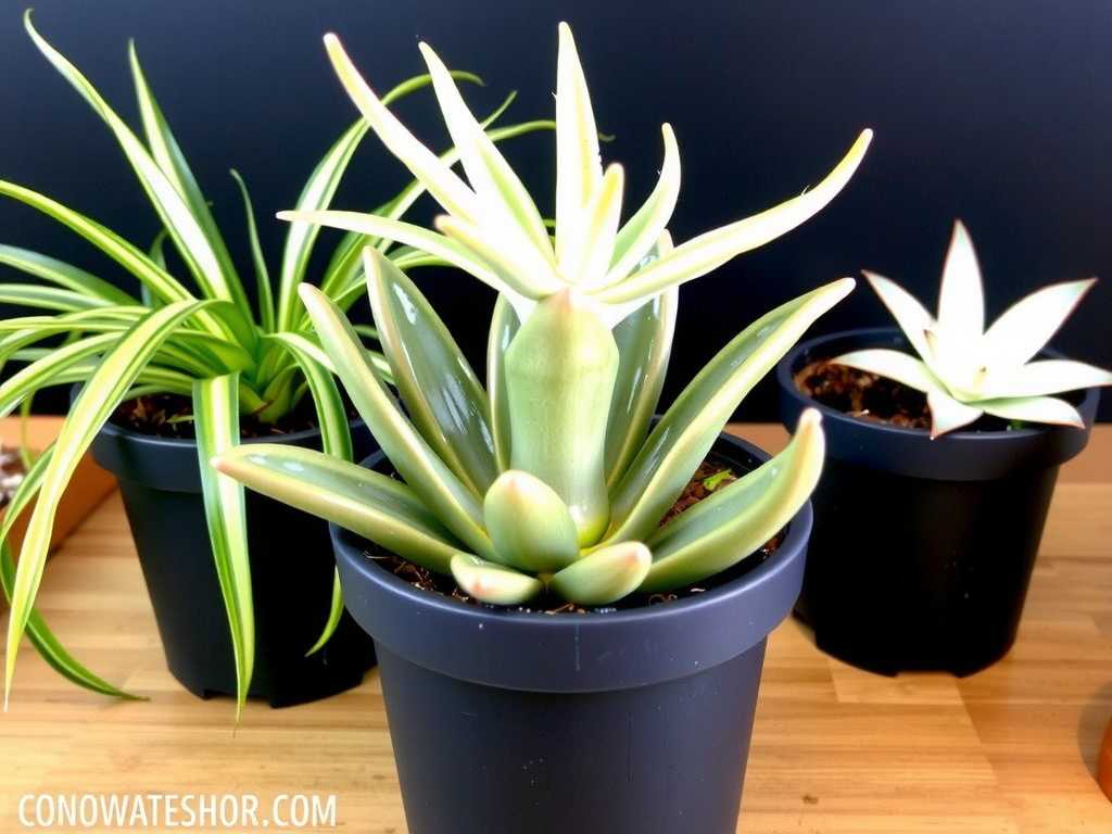 Combination Potted Spider Plants: Care Notes When Matching with Succulents(1)