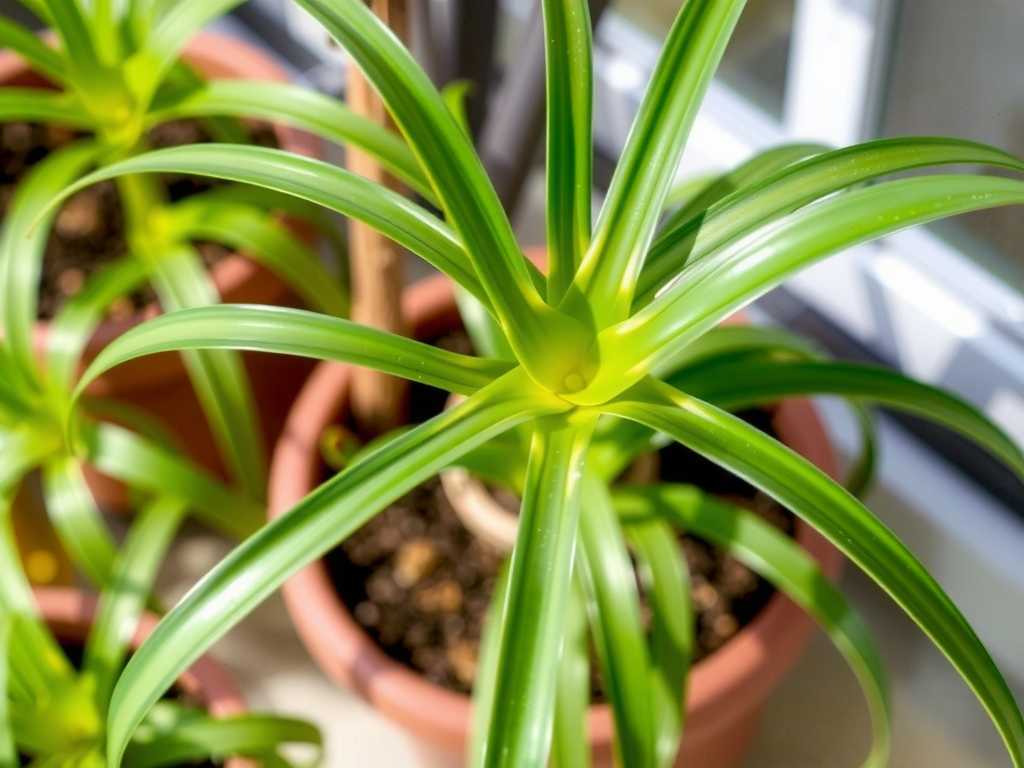 Care for Mature Spider Plants: Pruning Methods to Promote New Leaf Growth(1)