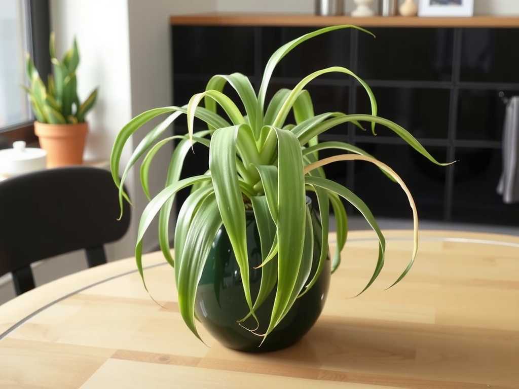 Kitchen Spider Plant Care: Placement Positions to Avoid Cooking Fumes