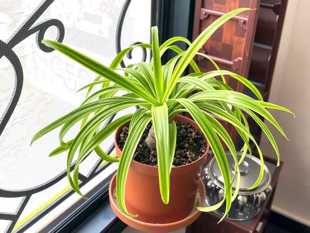 Balcony Spider Plant Care: Use of Shade Cloth During Midday Summer