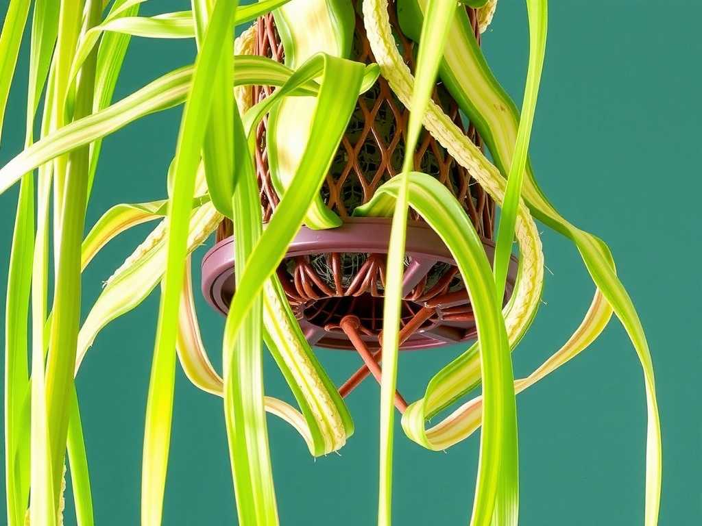Care for Hanging Spider Plants: Support and Traction Methods for Runner Growth(1)
