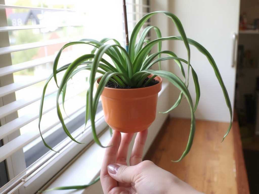 Autumn Care for Spider Plants: Pruning and Repotting in Preparation for Winter(1)