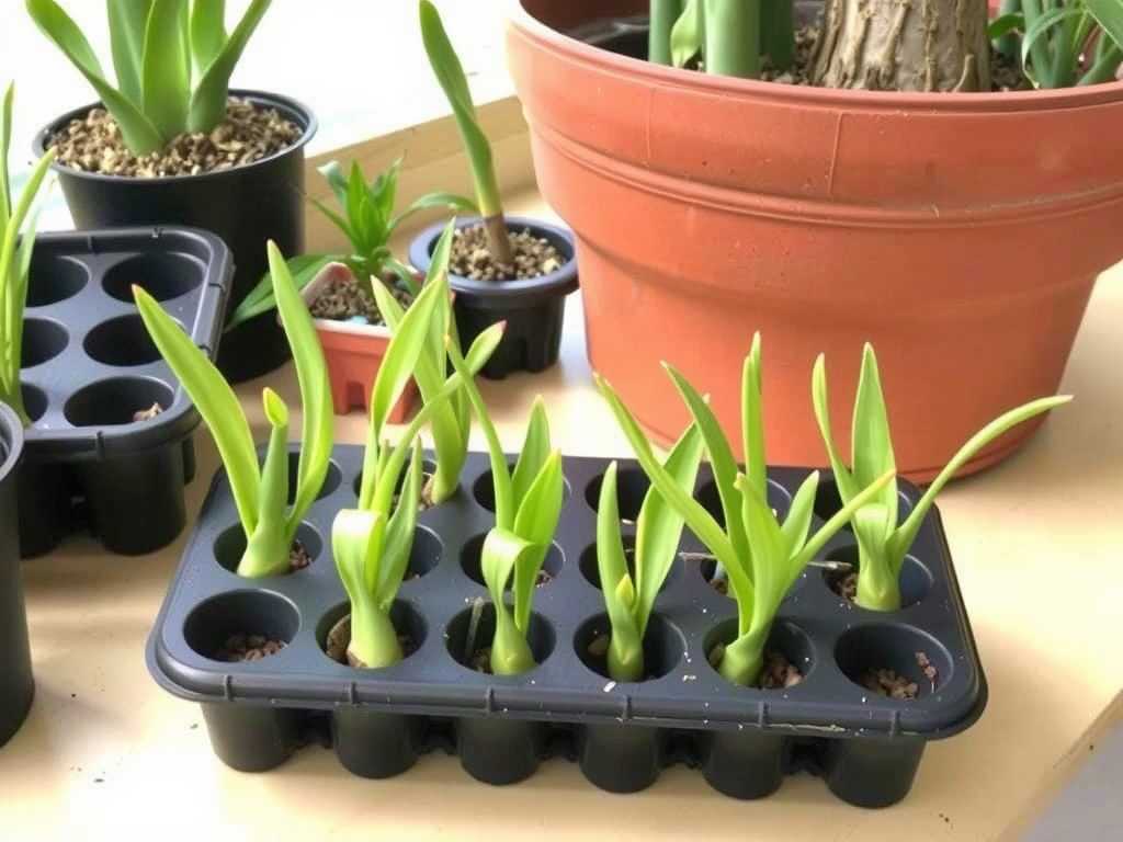 Spider Plant Seed Propagation: Use and Ventilation Management of Seedling Trays(1)
