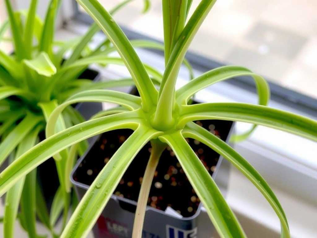 Spider Plant Runner Propagation: Best Timing for Separating Offshoots from Mother Plant(1)