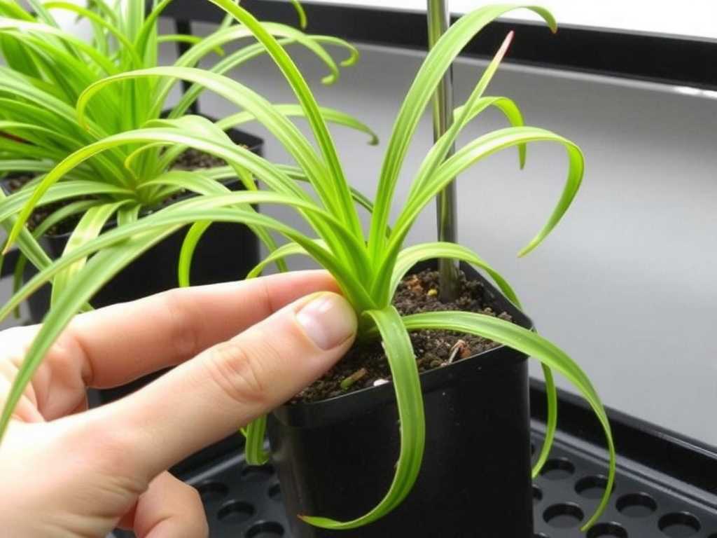 Spider Plant Hydroponic Propagation: Pruning Frequency and Method for Overlong Roots