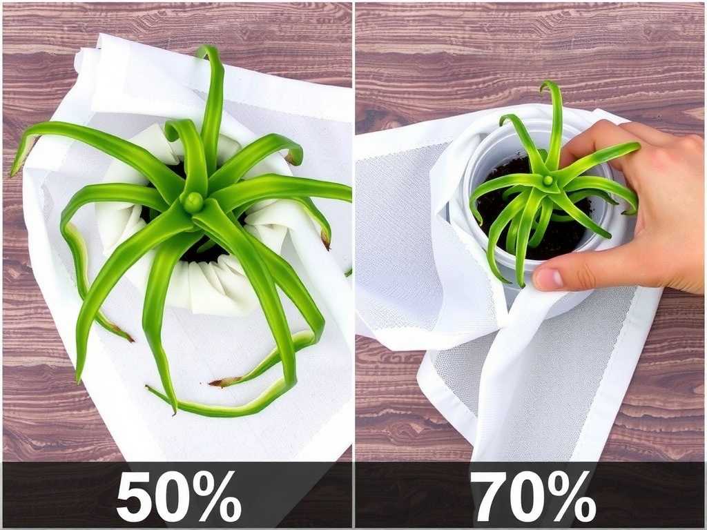 Spider Plant Propagation in Summer: Shade Cloth Transmittance Selection (50% vs. 70%)(1)