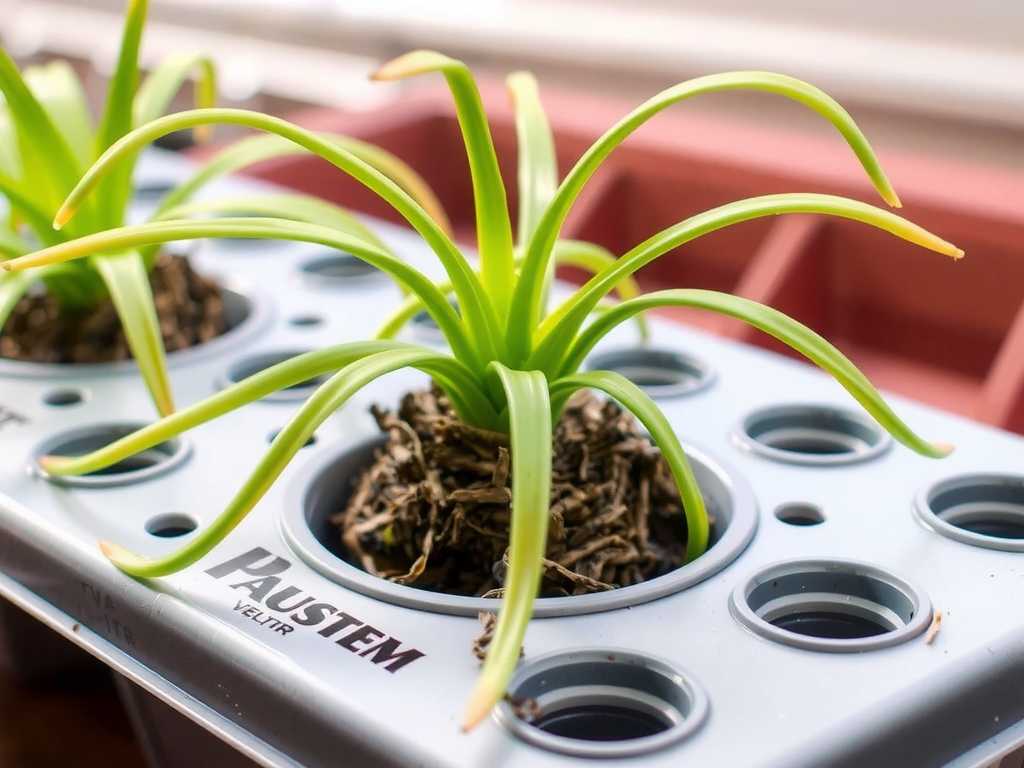 Spider Plant Propagation in Winter: Temperature Setting and Ventilation Tips for Seedling Trays