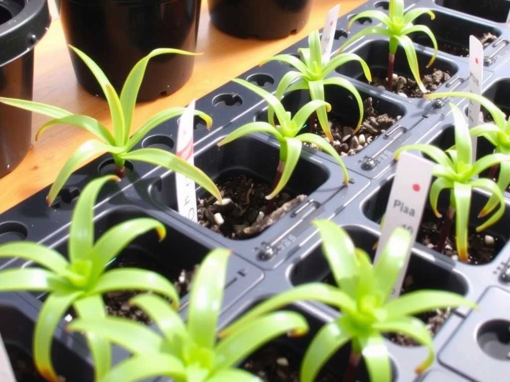 Spider Plant Propagation in Winter: Temperature Setting and Ventilation Tips for Seedling Trays(1)
