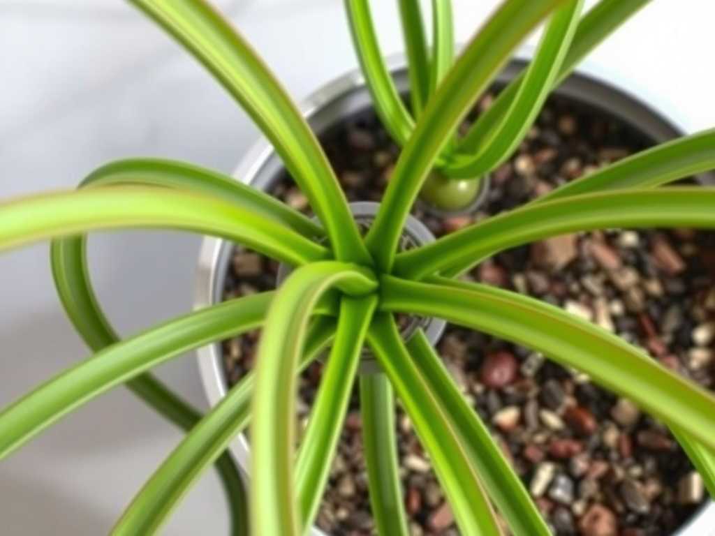 Spider Plant Division Propagation: Techniques to Avoid Fibrous Root Damage(1)