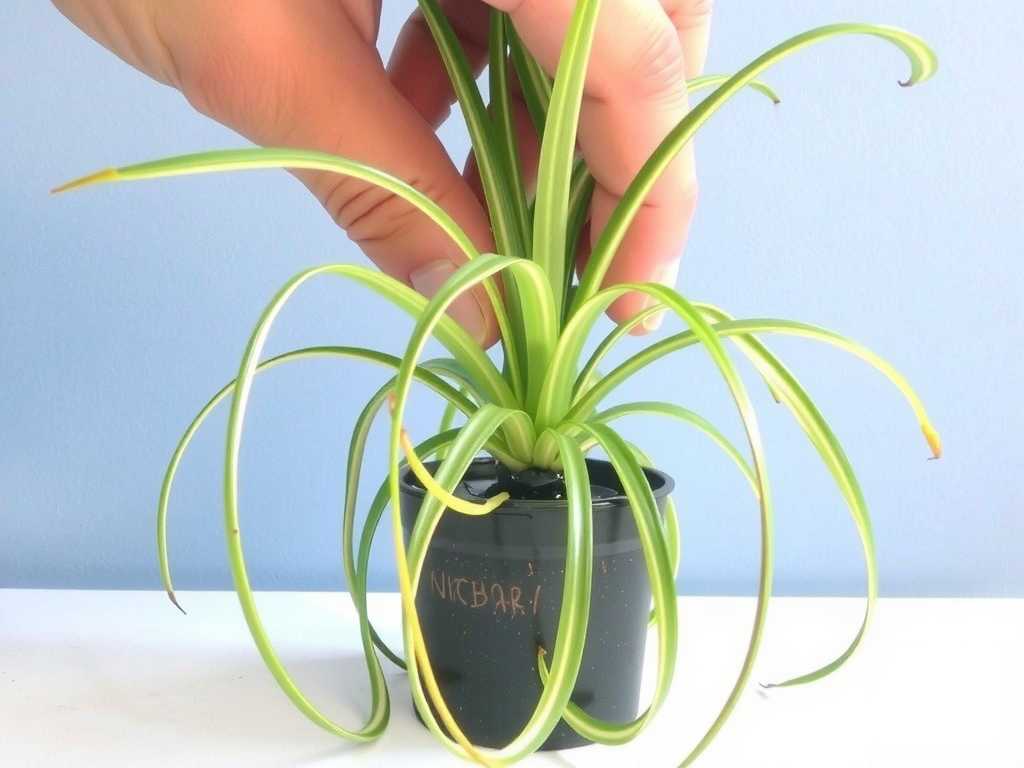 Spider Plant Runner Propagation: Watering Frequency After Offshoot Transplanting(1)