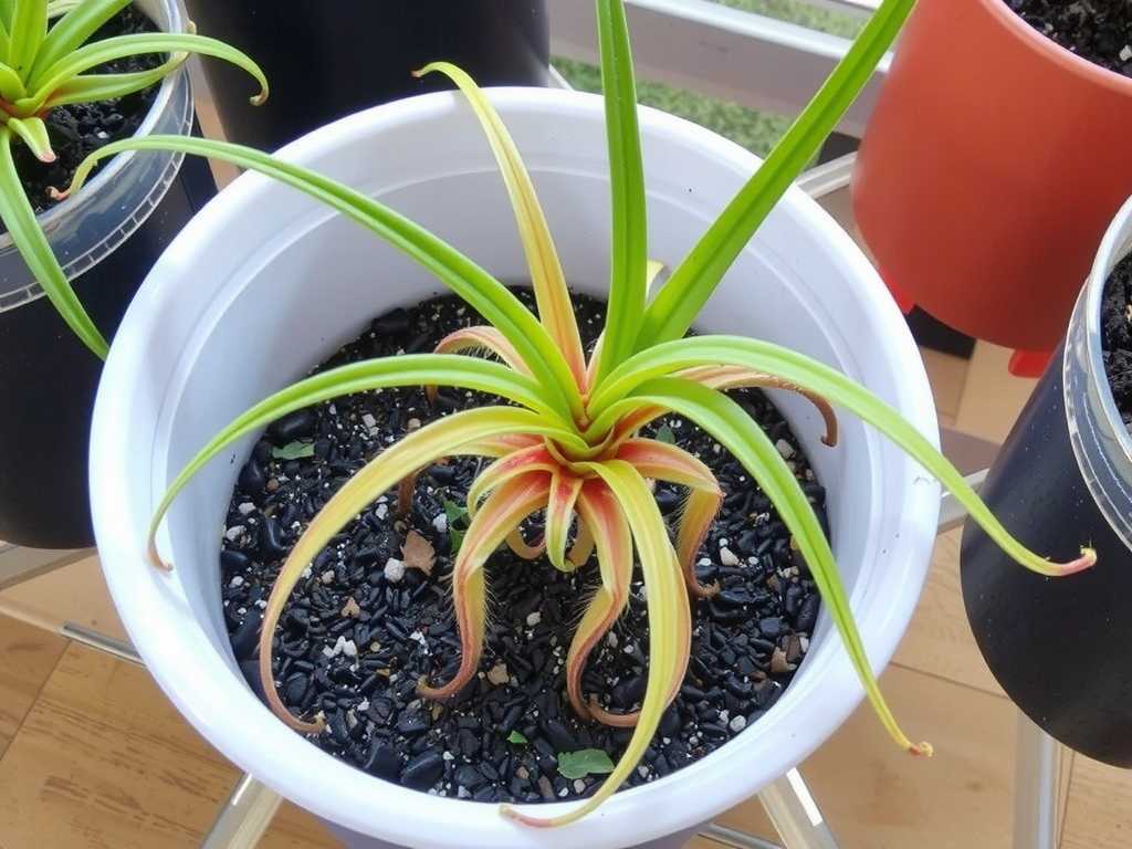 Spider Plant Transition from Hydroponics to Soil Culture: Watering Control During Root Acclimatization Period(1)