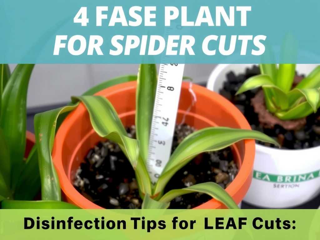 Spider Plant Leaf Cutting Propagation: Disinfection Tips for Leaf Cuts(1)