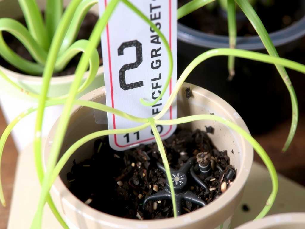 Spider Plant Runner Layering Propagation: Standard for Controlling Soil Moisture(1)