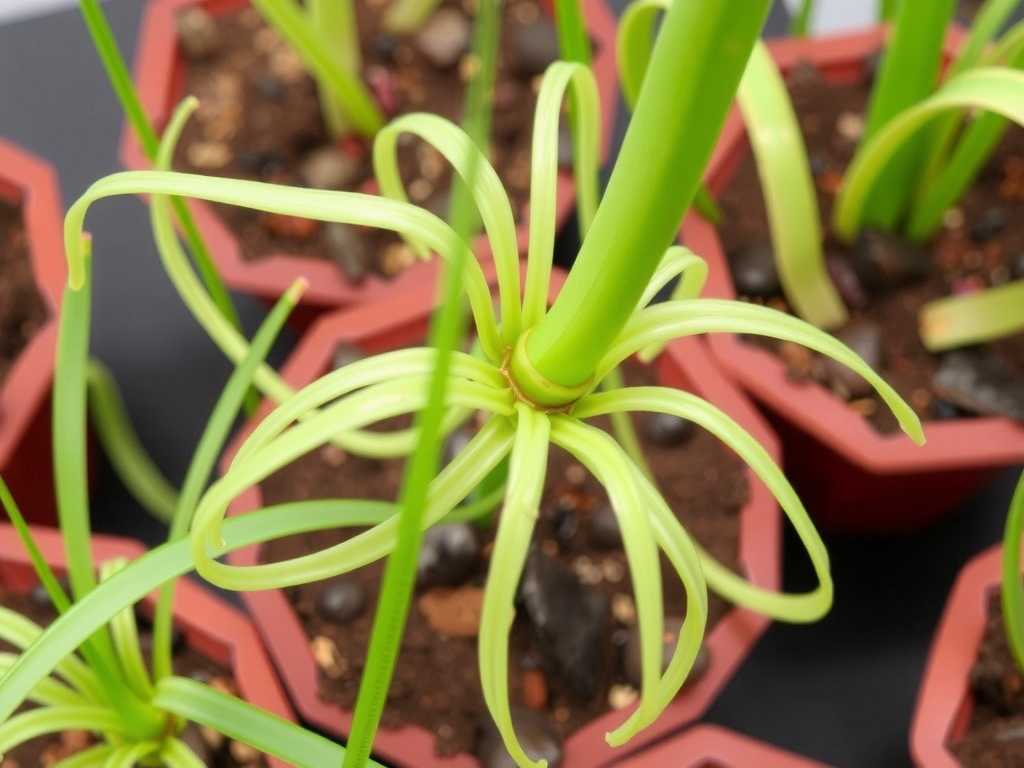 Spider Plant Division Propagation: Control of Optimal Number of Divisions(1)