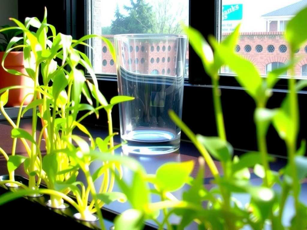 Spider Plant Hydroponic Propagation: Necessity of Tap Water Sunning