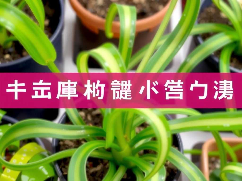 Spider Plant Runner Propagation: Techniques for Utilizing Multiple Runners(1)