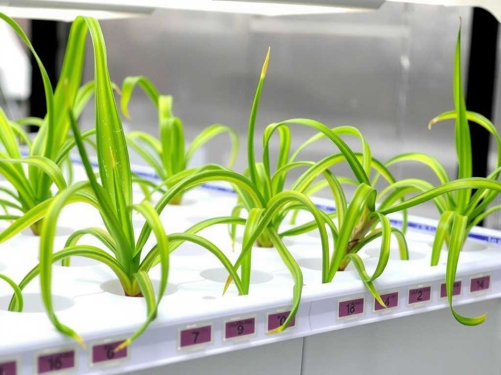 Spider Plant Propagation: Survival Rate Comparison Between Hydroponics vs. Soil Culture
