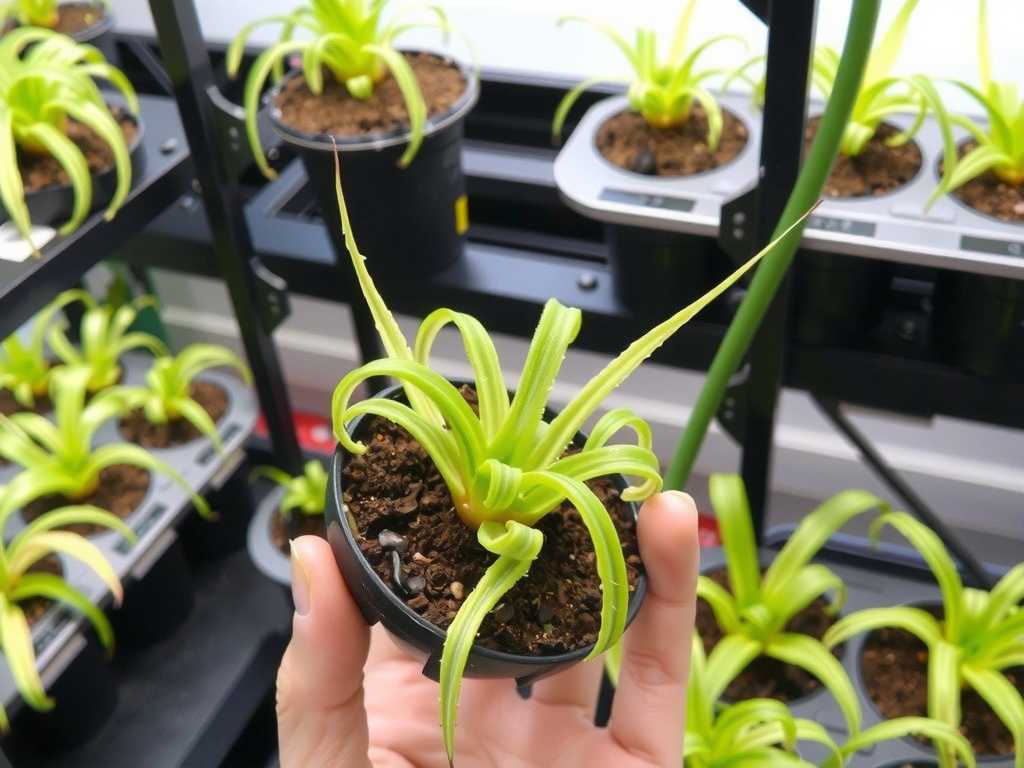 Spider Plant Propagation: Survival Rate Comparison Between Hydroponics vs. Soil Culture