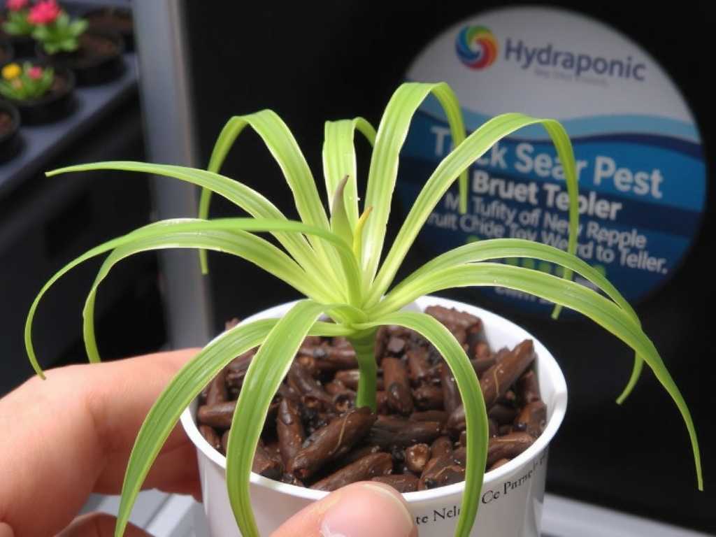 Spider Plant Hydroponic Propagation: Timing for Adding Nutrient Solution