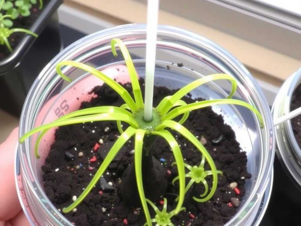 Spider Plant Tissue Culture Seedling Care: Transition from Laboratory to Home Environment(1)