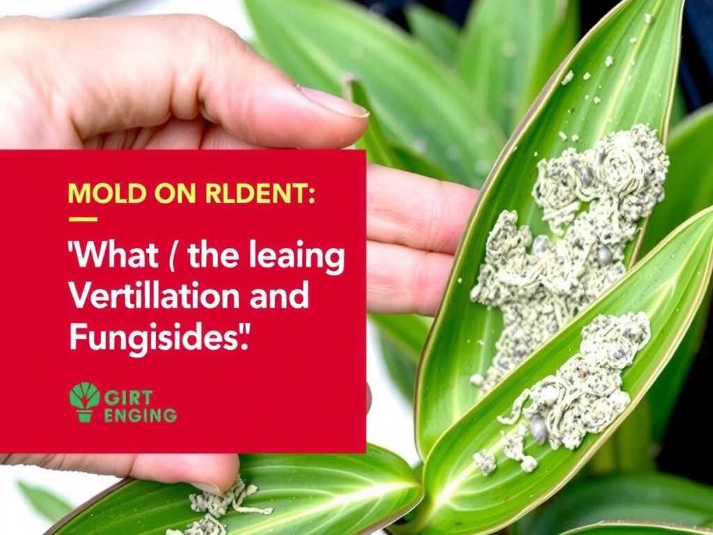 Mold on Spider Plant Leaf Undersides: Comprehensive Treatment of Ventilation and Fungicides