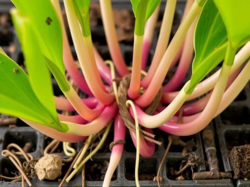 After Spider Plant Root Rot: Selection and Disinfection Treatment of New Soil