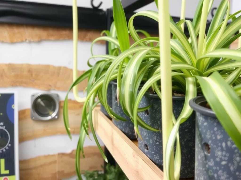 Spider Plant Runner Lodging: Selection and Fixing Methods of Support Frames
