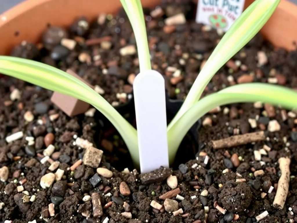 Waterlogging in Spider Plant Potting Soil: Drainage Tips with Ceramsite at the Bottom of the Pot