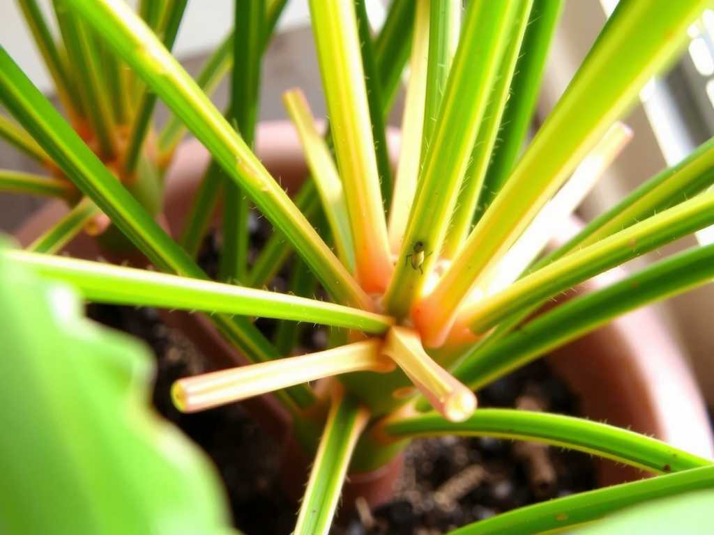 Sticky Leaves on Spider Plants: Cleaning Method for Aphid Secretions