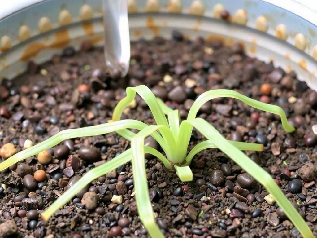 Salinization of Spider Plant Soil: Acidification Treatment During Watering