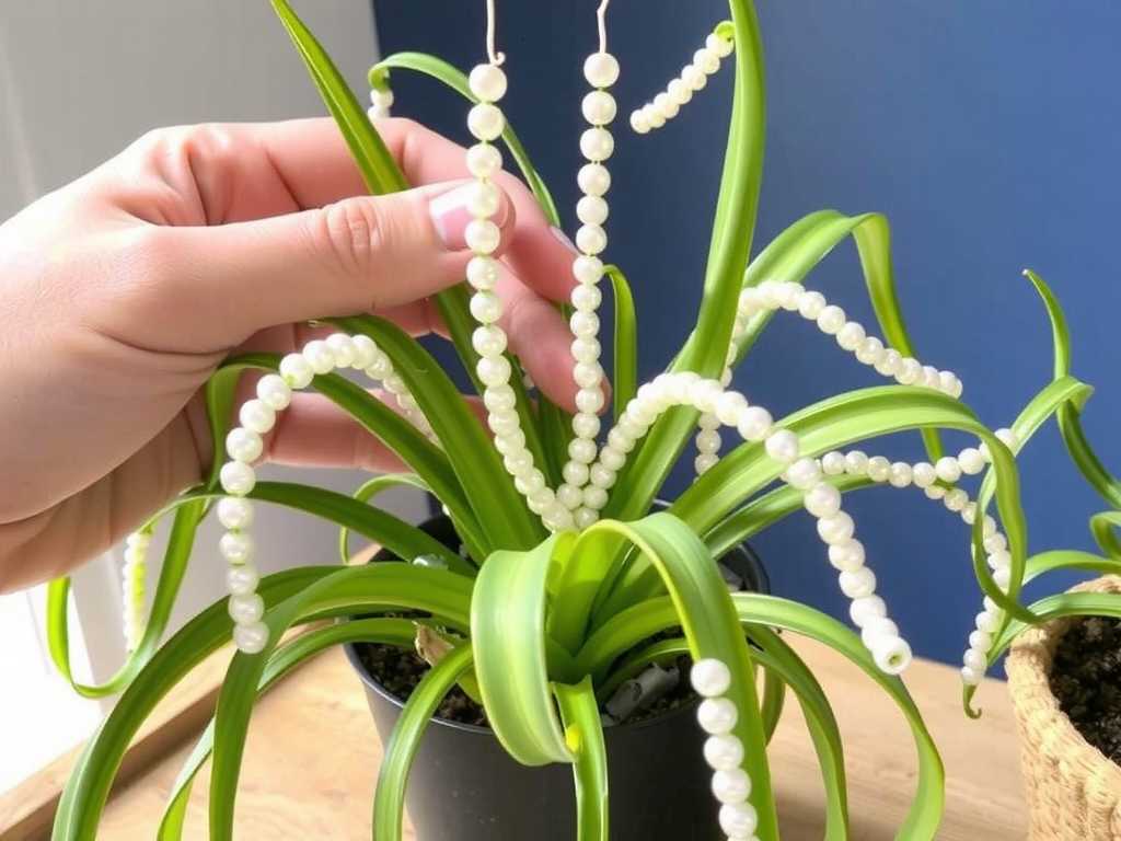 String of Pearls Spider Plant Care: Watering Tips to Prevent Leaf Drop(1)