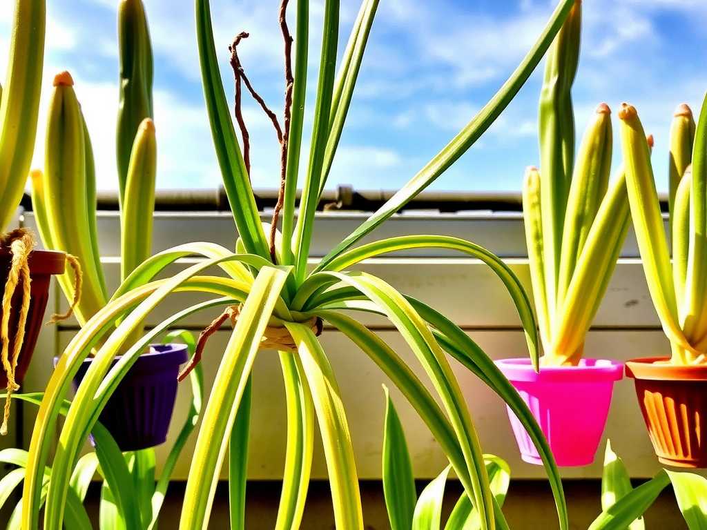 Spider Plant Shading in Summer: Shading Measures for Different Time Periods