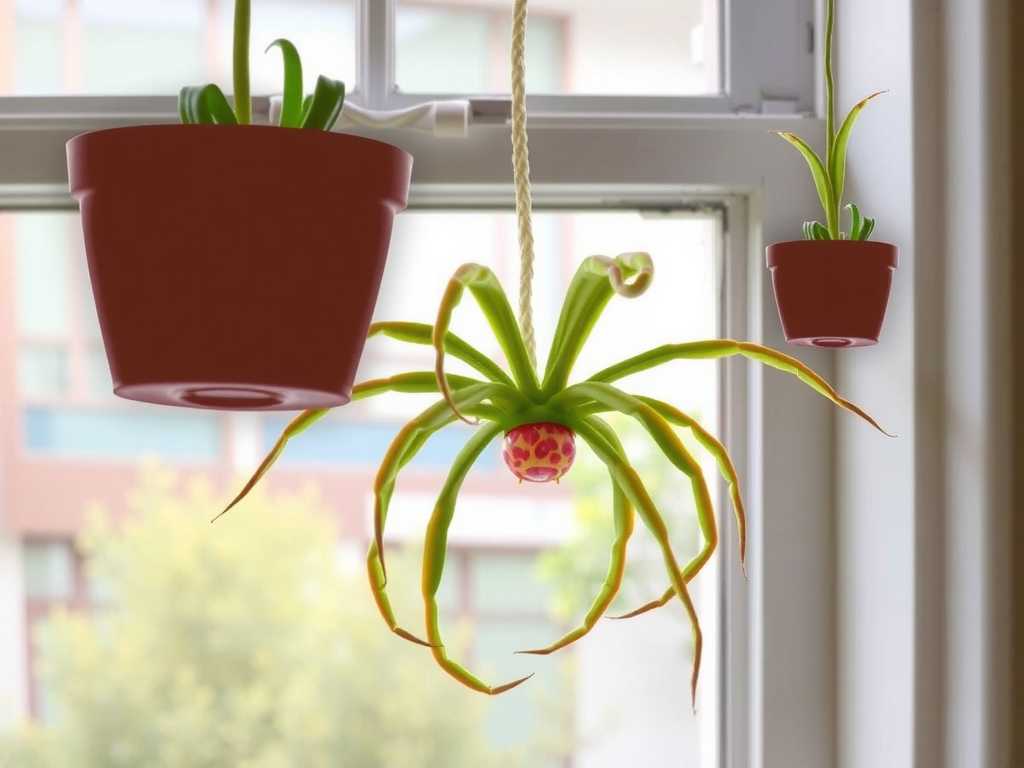 Spider Plant Indoor Ventilation: Duration Control for Morning & Evening Window Opening