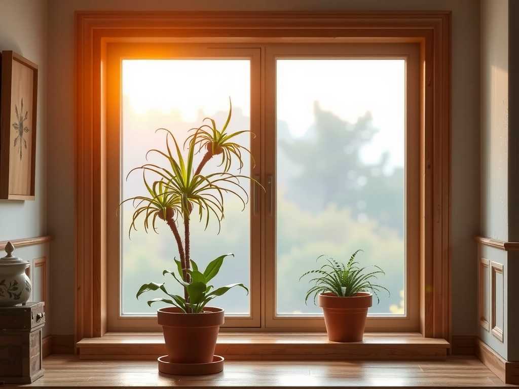 Spider Plant Indoor Ventilation: Duration Control for Morning & Evening Window Opening(1) Spider Plant Indoor Ventilation: Duration Control for Morning & Evening Window Opening(1)