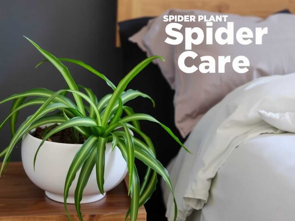 Spider Plant Night Care: Safety & Key Notes for Bedroom Placement