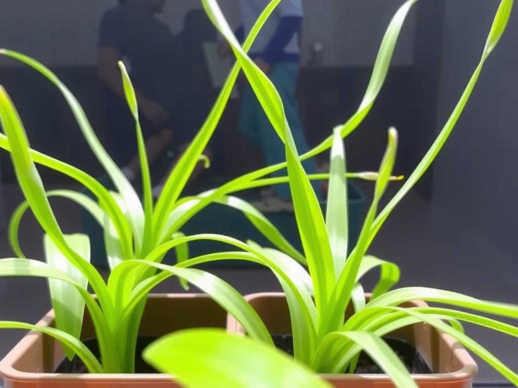 North-Facing Balcony Spider Plant Care: Matching Grow Light Duration with Fertilization Frequency
