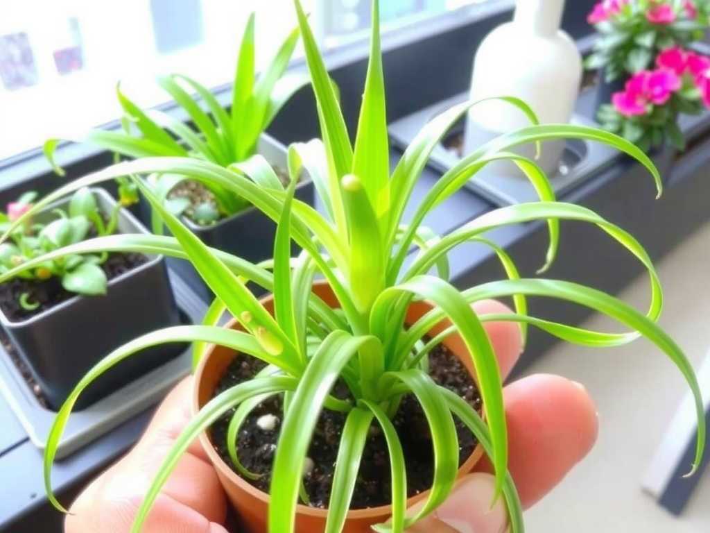 North-Facing Balcony Spider Plant Care: Matching Grow Light Duration with Fertilization Frequency