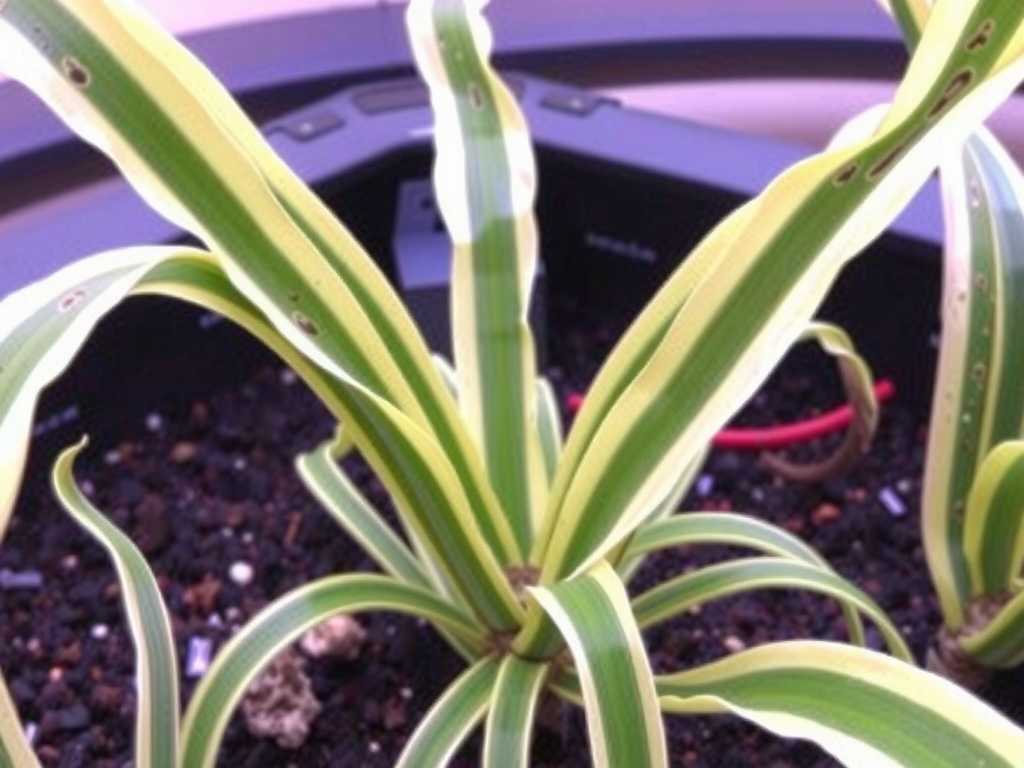 Yellowing and Curling Leaves on Spider Plants: Dual Solution for Water & Nutrient Deficiency