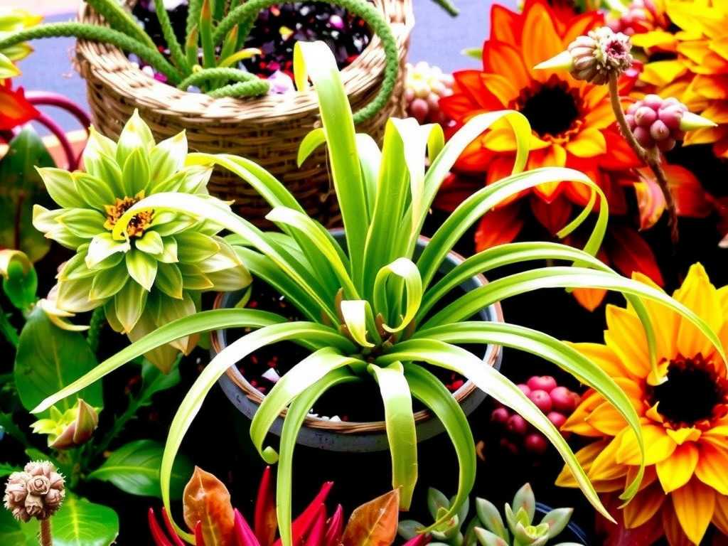 Spider Plant Watering in Autumn: Gradual Frequency Reduction Adjustment