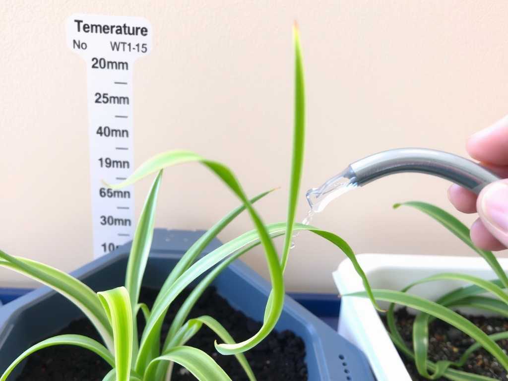 Spider Plant Watering in Summer: Temperature Control for Morning & Evening Watering(1)